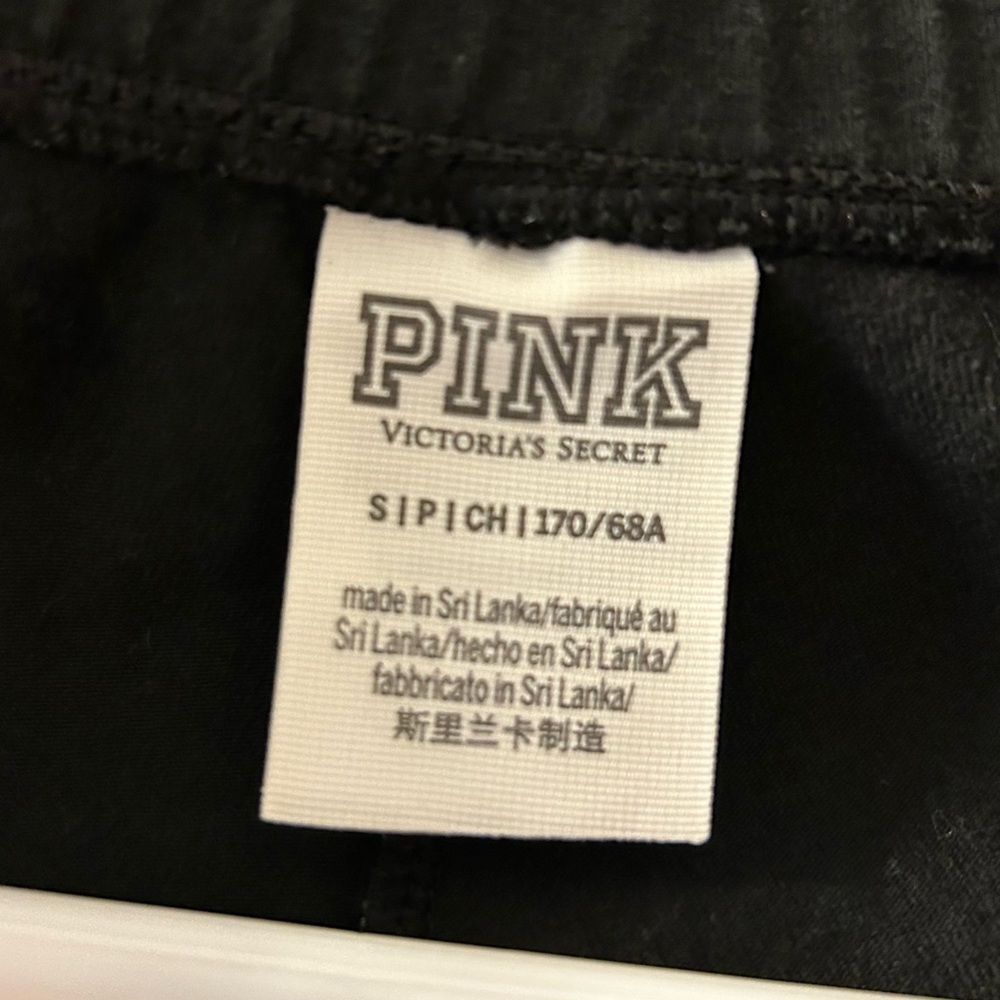 PINK Victoria's Secret Black jogger - Picture 7 of 8